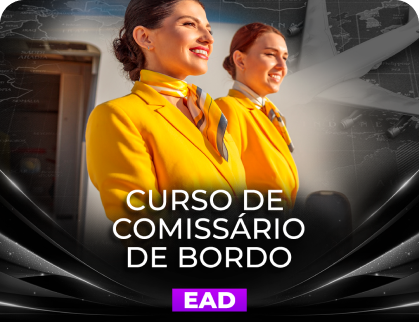 Curso de Comissário de Bordo EAD